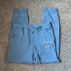 Unisex Quidditch Team Light Blue Sweatpants Size Medium |C106